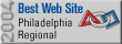 2004 Philadelphia Regional Web Award
