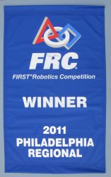 2011 Philly Regional Winner banner